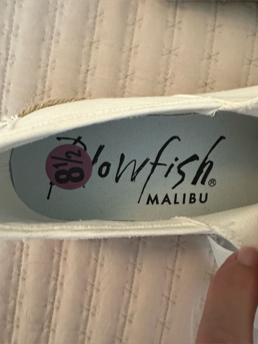 NWT Blowfish Malibu Buenos Espadrille Canvas Platform Sneakers Cream 8.5 - Picture 7 of 11